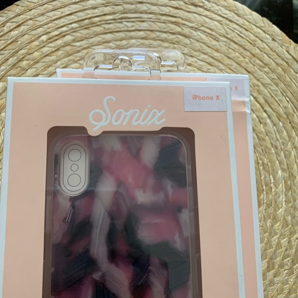 Sonix Tortoise Pink Print iPhone X Cell Phone Case - Picture 6 of 10